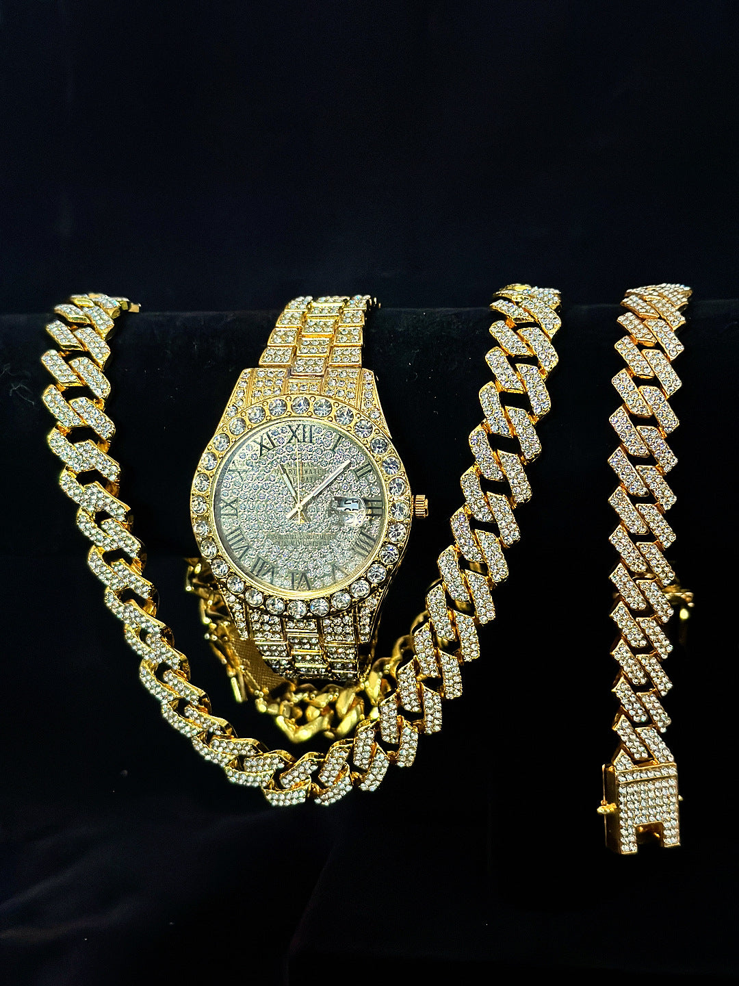 🔥🔥🔥🔥🔥Men's Watch Full Diamond Watch Men's Factory Price Direct Sale Complete Colors