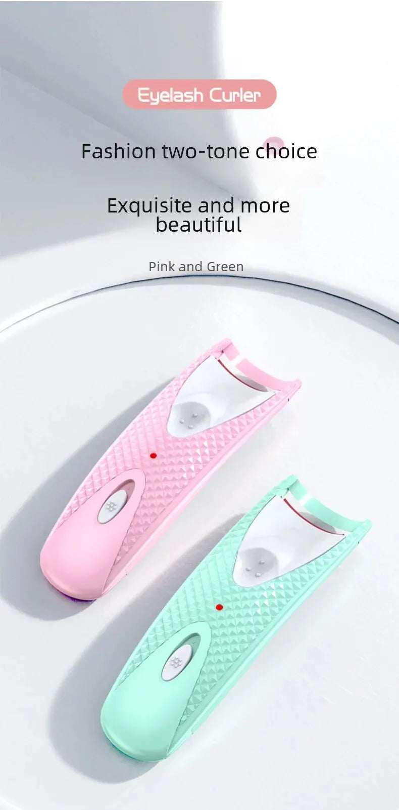 electric eyelash curling device heat styling