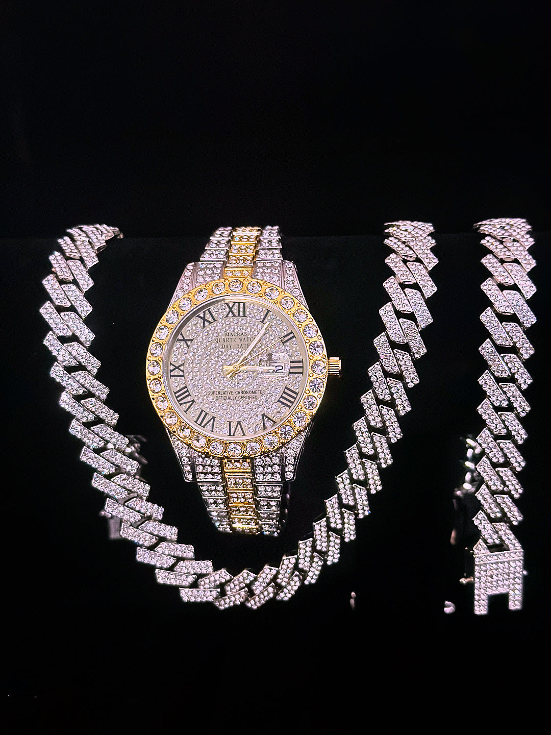 🔥🔥🔥🔥🔥Men's Watch Full Diamond Watch Men's Factory Price Direct Sale Complete Colors