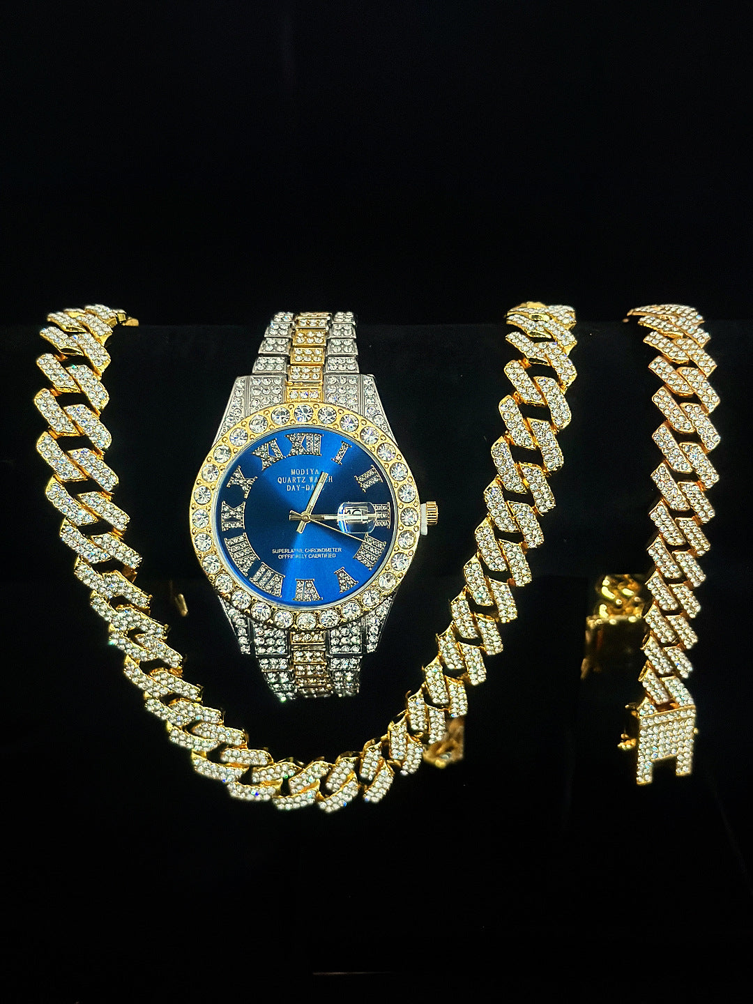 🔥🔥🔥🔥🔥Men's Watch Full Diamond Watch Men's Factory Price Direct Sale Complete Colors