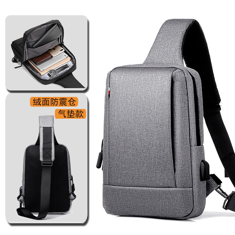 Waterproof Shoulder Bag, Crossbody Bag, Large Capacity Oxford Cloth Men's Bag Gift
