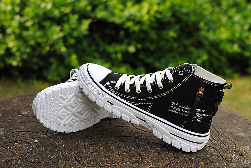 Spring and Summer Men's Shoes 2025 New Casual Sports Canvas Shoes, Versatile Trendyy Cloth Shoes, Breathable Popular National Fashion Shoes