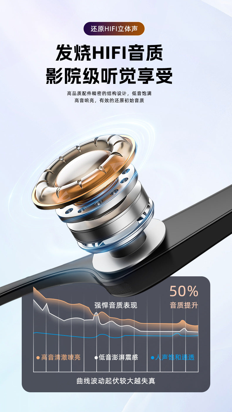 Cross Border XG88PRO Wireless Bluetooth Glasses Headset 5.3 Stereo OWS Bluetooth Headset Riding Sunglasses