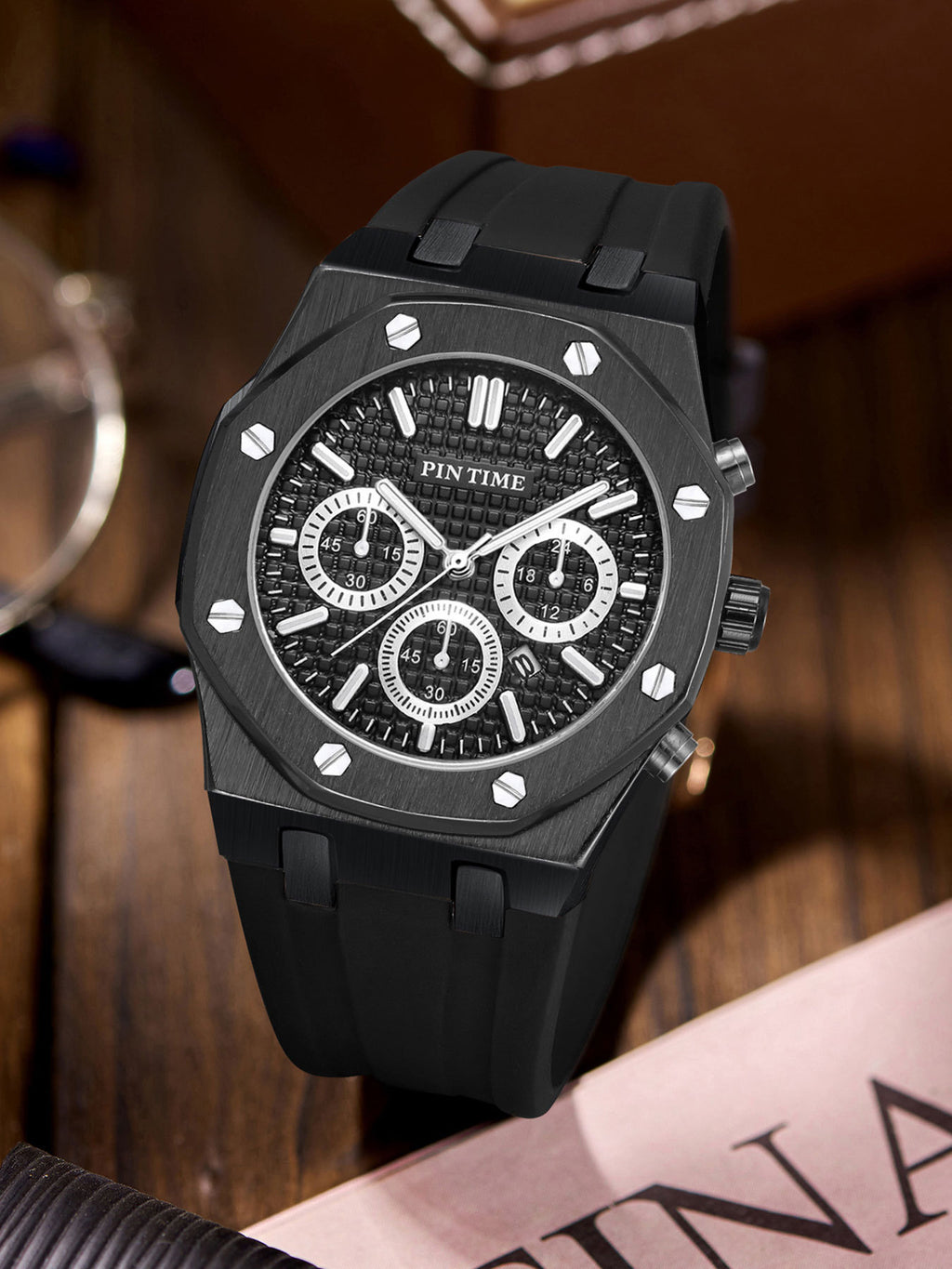 Men's Watches, Multi-Functional Sports Waterproof Men's Fashionable Casual Watches