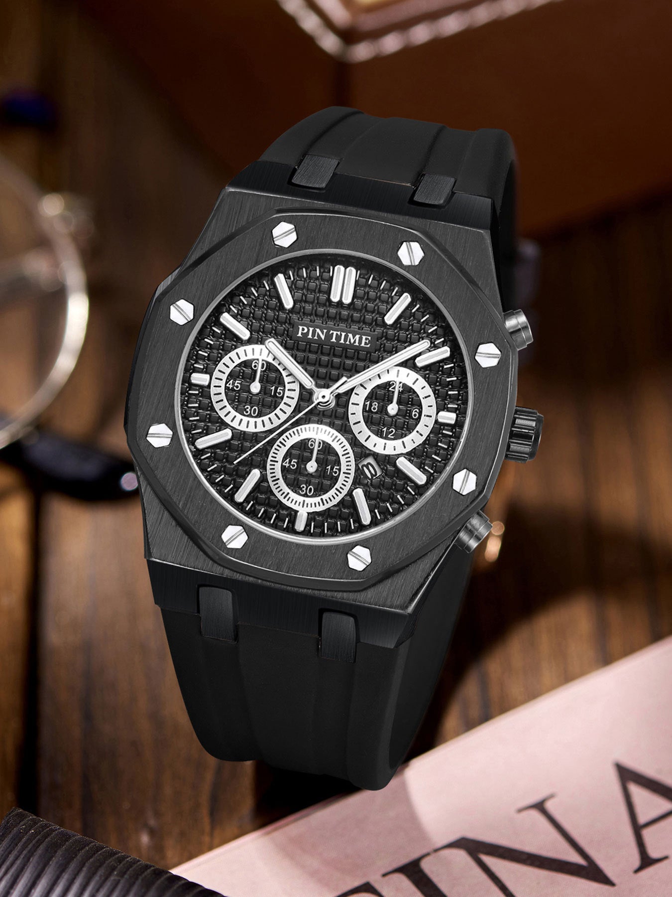 Men's Watches, Multi-Functional Sports Waterproof Men's Fashionable Casual Watches