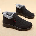 Old Beijing cloth shoes men's cotton shoes winter fleece-lined warm middle-aged and elderly dad shoes waterproof non-slip old men's cotton boots