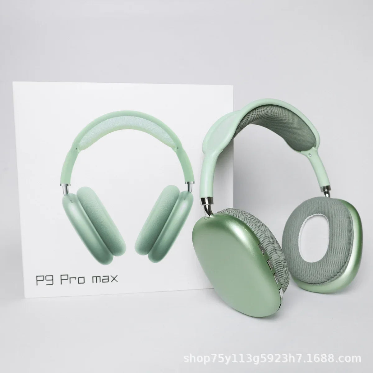 Cross-Border Foreign Trade P9 Pro Max Bluetooth Headphones Wireless Noise-Canceling Headphones Over-Ear Headset Huaqiangbei Wholesale
