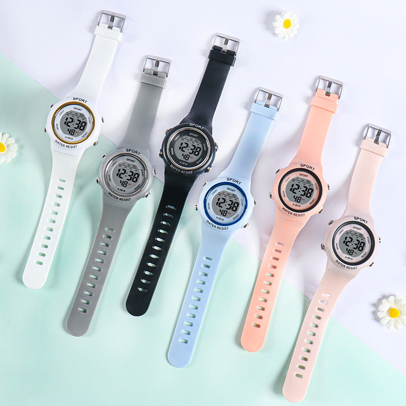 Teenager Junior High School Senior high school Student Watch Children Boys Girls Sports Multifunctional Waterproof Digital Electronic Watch