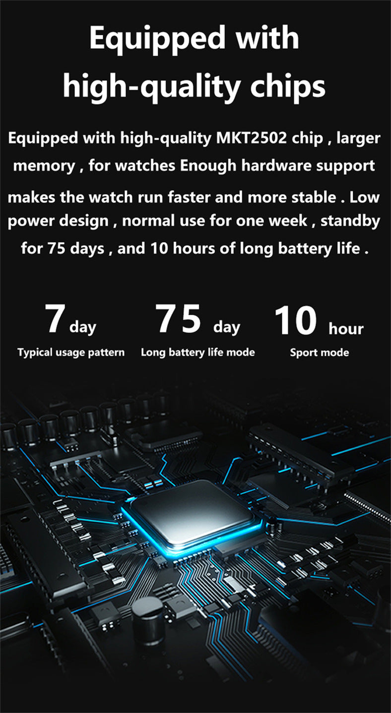 Cross-Border T500+Plus Smart Watch Bluetooth Call Sports Information Reminder Heart Rate Fitpro Factory Direct Sale