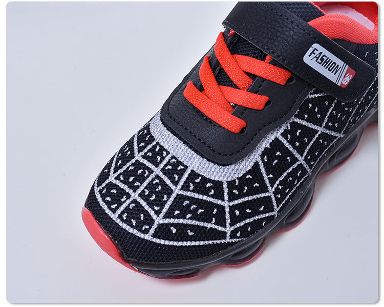 Spring and Autumn KidsShoes, Luminous Light Shoes,Baby Flash Shoes, Led Light-Up Sports Shoes, Mesh