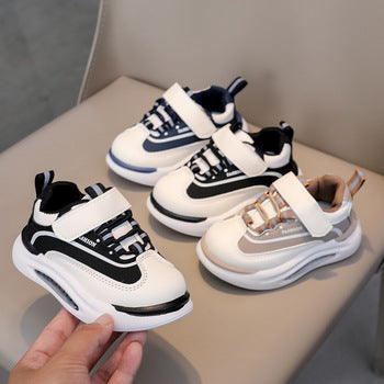 Children's Light-Up Shoes 2026 Spring and Autumn New Model for Boys and Girls Led Glowing Shoes for Young Children Fashionable Soft-Soled Sneakers