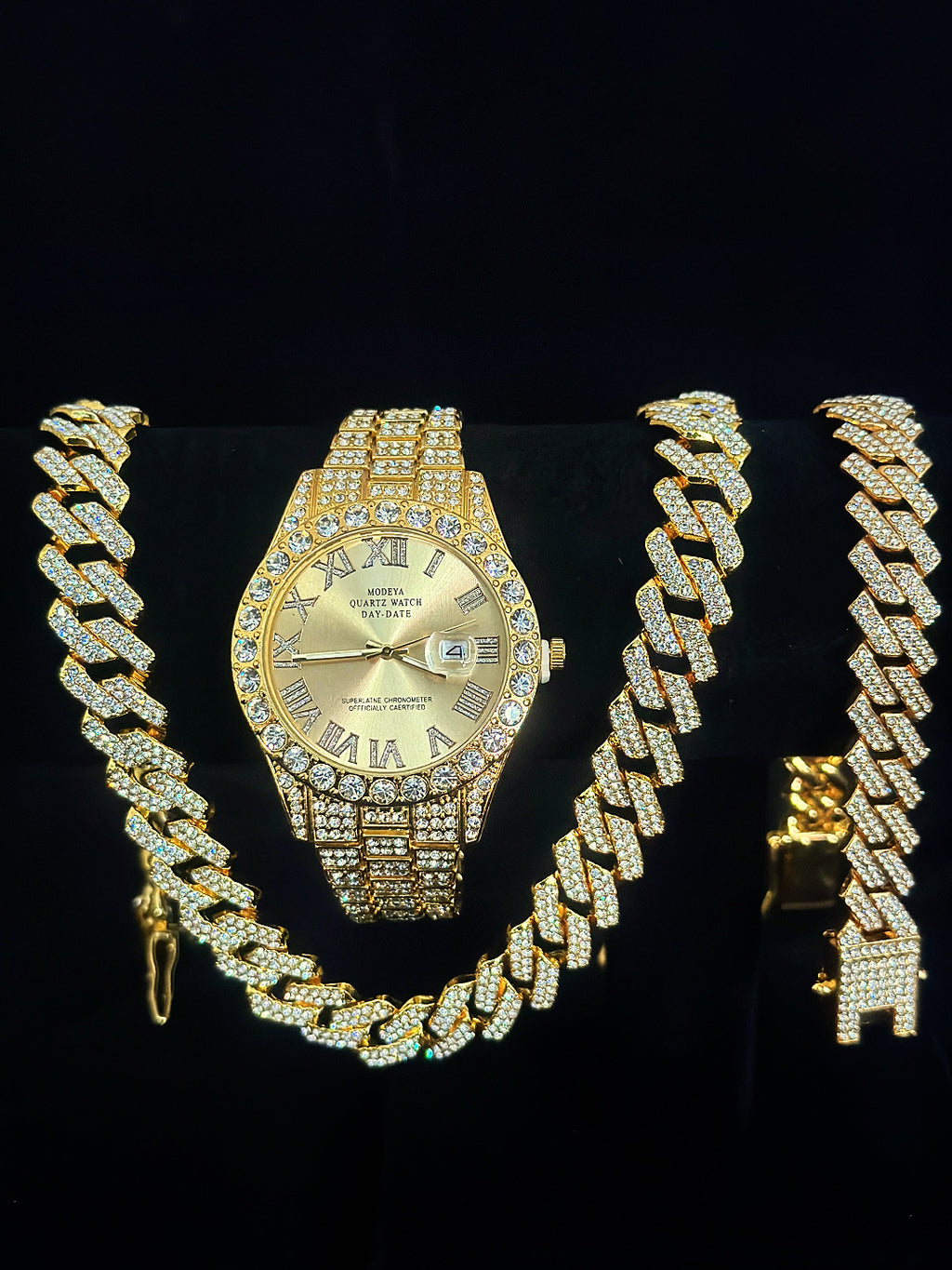 🔥🔥🔥🔥🔥Men's Watch Full Diamond Watch Men's Factory Price Direct Sale Complete Colors
