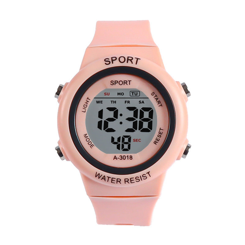 Teenager Junior High School Senior high school Student Watch Children Boys Girls Sports Multifunctional Waterproof Digital Electronic Watch