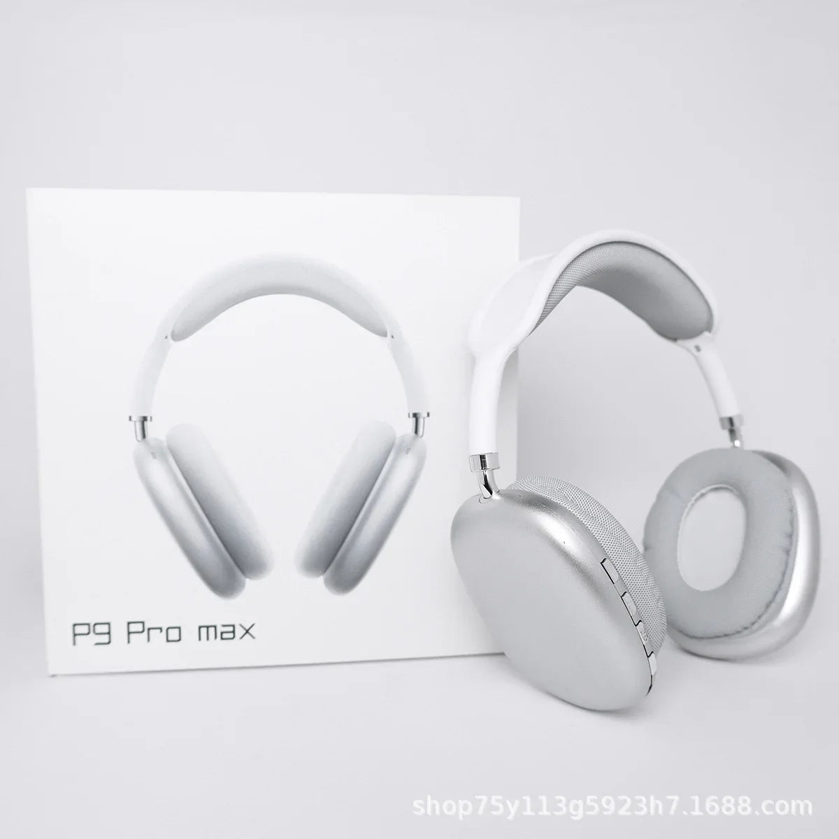 Cross-Border Foreign Trade P9 Pro Max Bluetooth Headphones Wireless Noise-Canceling Headphones Over-Ear Headset Huaqiangbei Wholesale