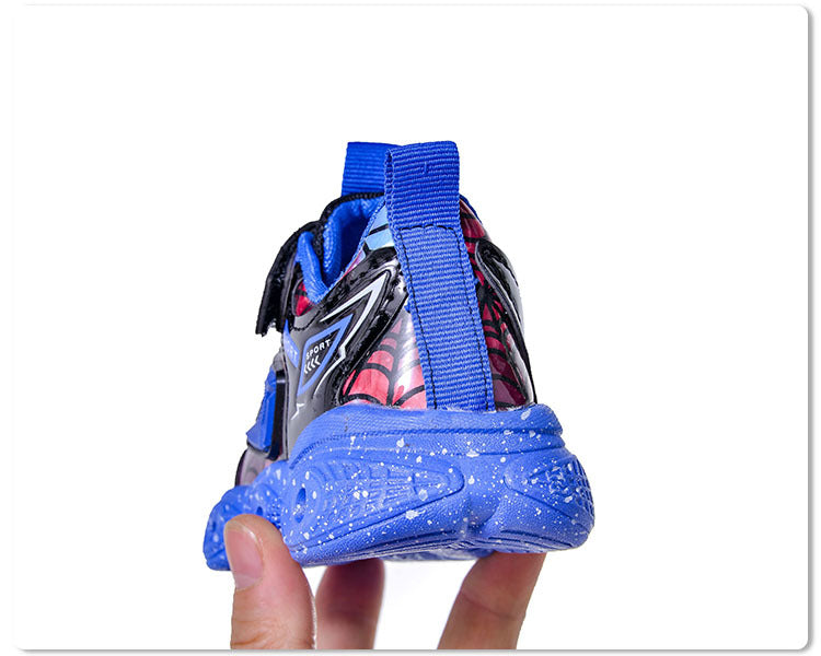 spring and autumn new children's sneaker LED luminous children's shoes 1-6 years old boys casual shoes children's shoes with lights