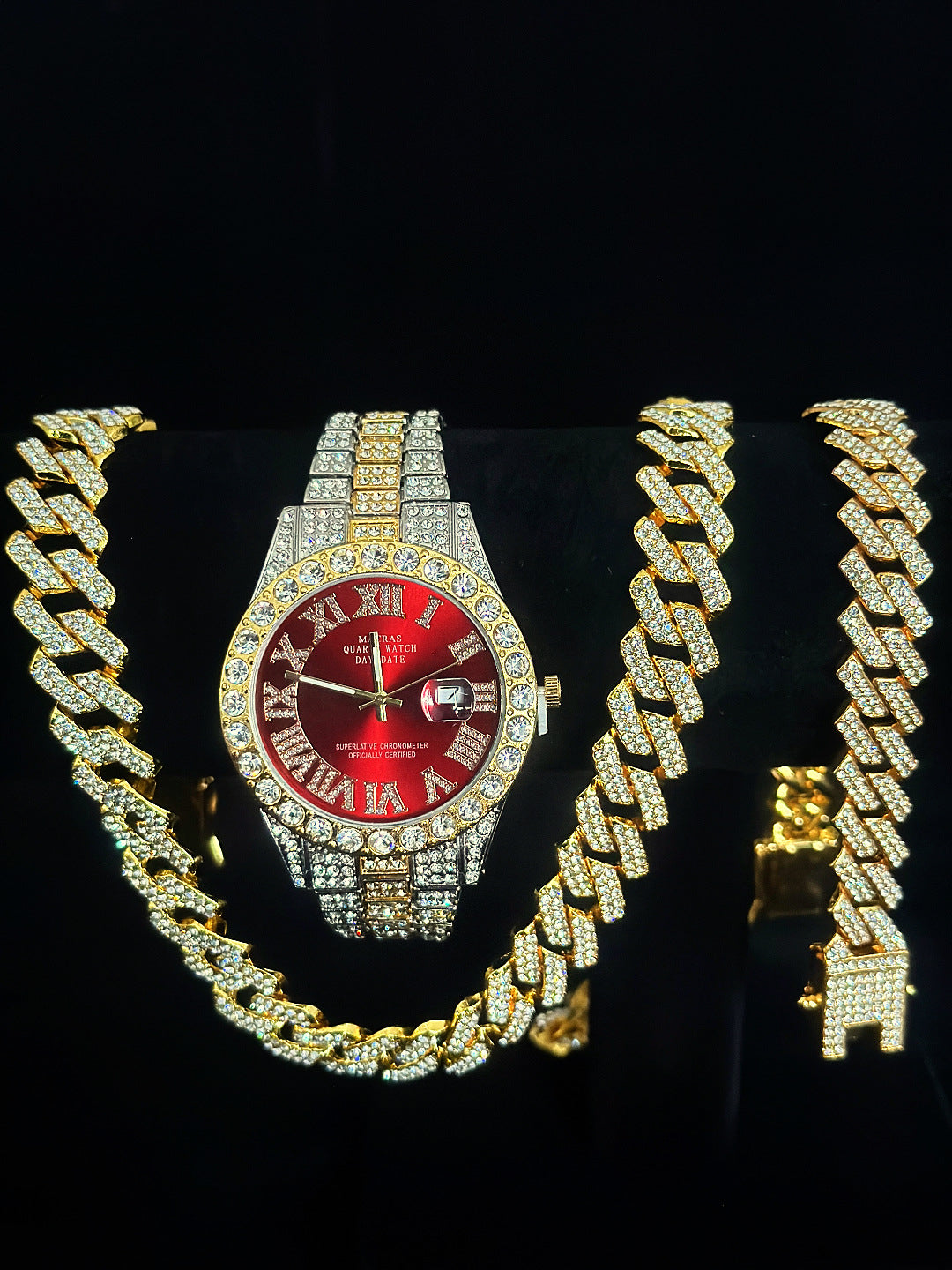 🔥🔥🔥🔥🔥Men's Watch Full Diamond Watch Men's Factory Price Direct Sale Complete Colors