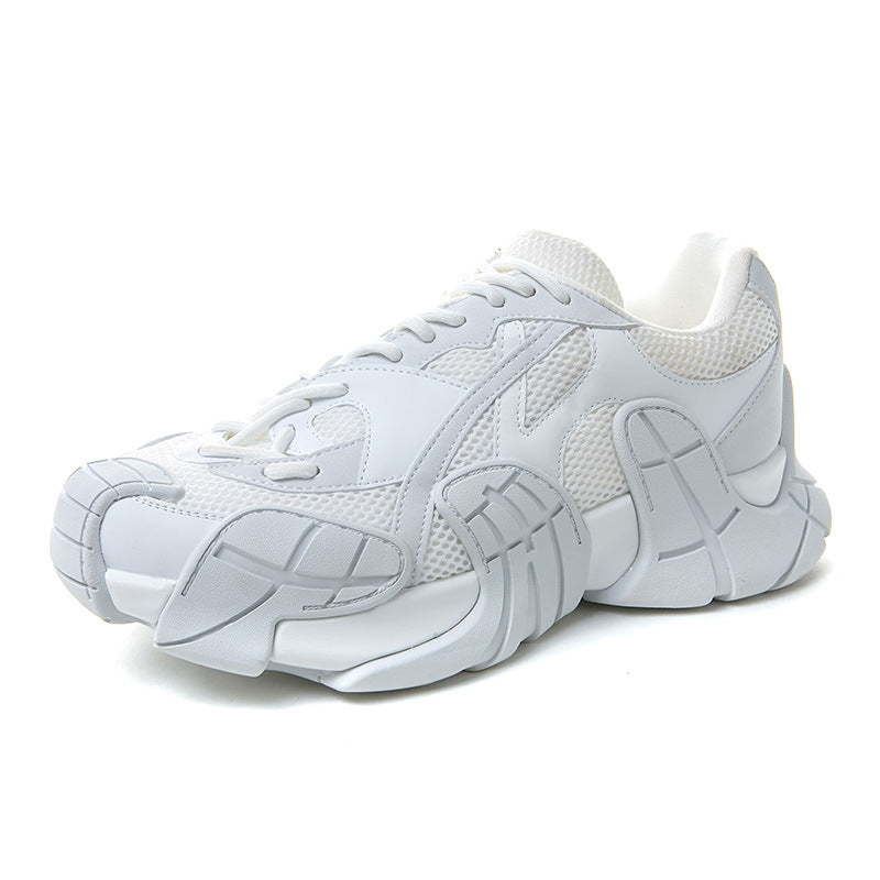 Thick-Soled Platform Running Breathable Casual Sports Versatile Shoes Women's & men's New Autumn Running Shoes