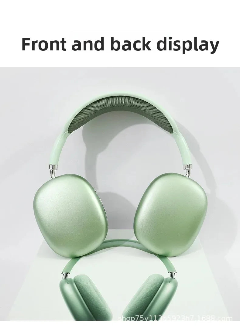 Cross-Border Foreign Trade P9 Pro Max Bluetooth Headphones Wireless Noise-Canceling Headphones Over-Ear Headset Huaqiangbei Wholesale