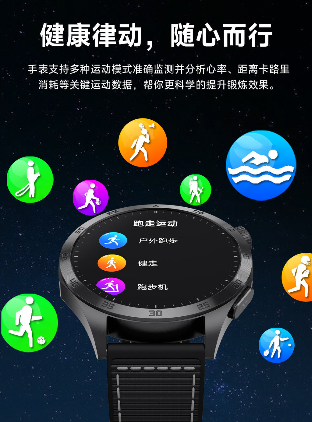 Cross-Border New Smart Watch Et485 Bluetooth Call Ecg Blood Pressure Blood Oxygen Heart Rate Blood Pressure Body Temperature