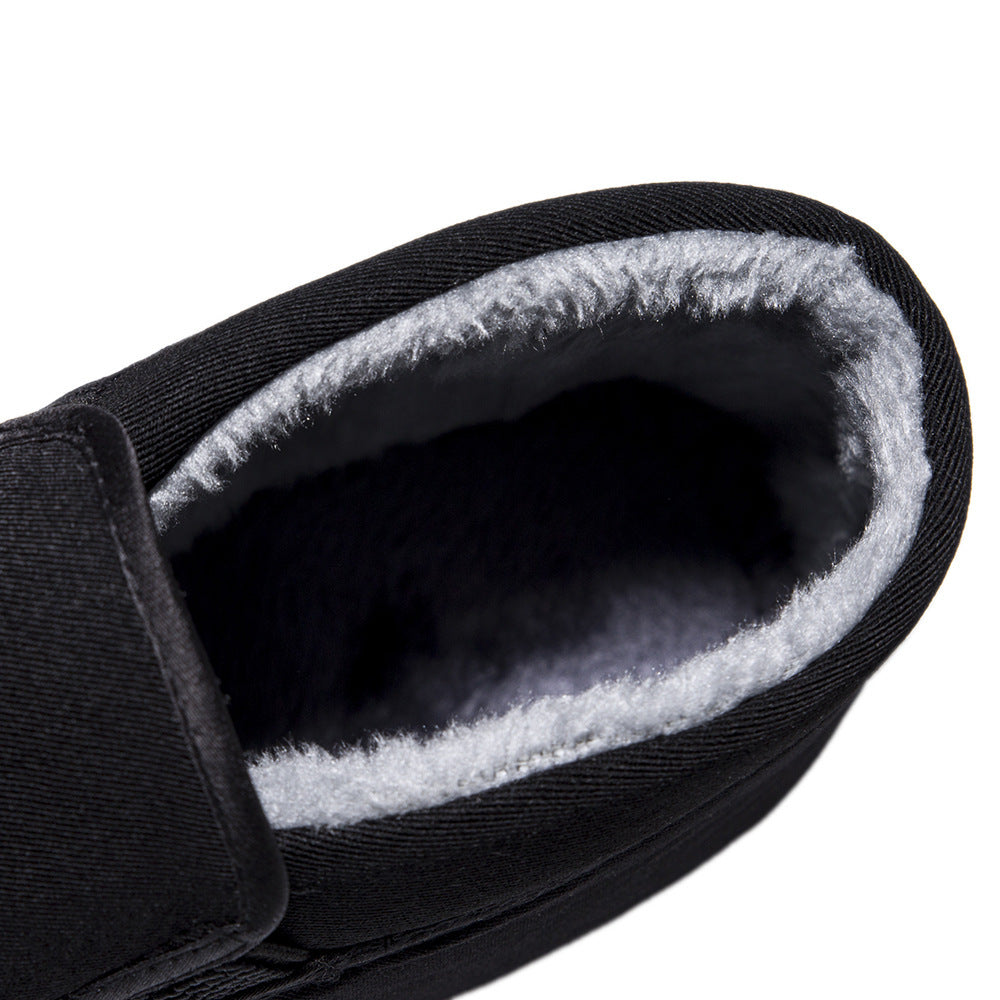 Old Beijing cloth shoes men's non-slip breathable men's wear-resistant soft bottom labor protection fleece-lined cotton shoes casual Sports men's shoes