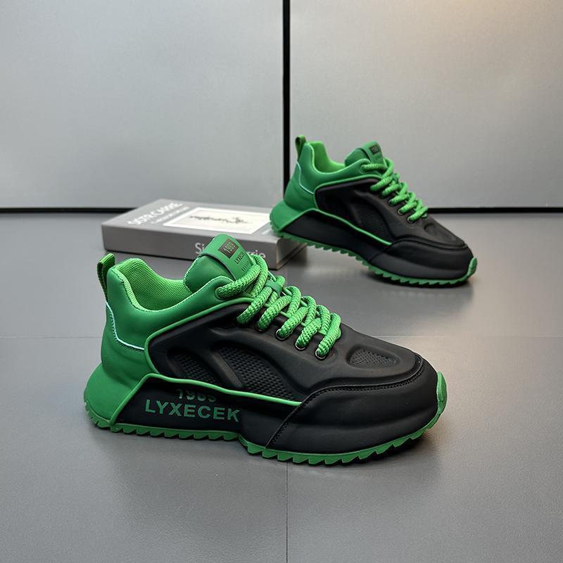 Spring and Autumn Men's Shoes 2025 New Increased Fashion Easiest for Match Student Sports Shoes Men's Casual Popular Dad Shoes Men