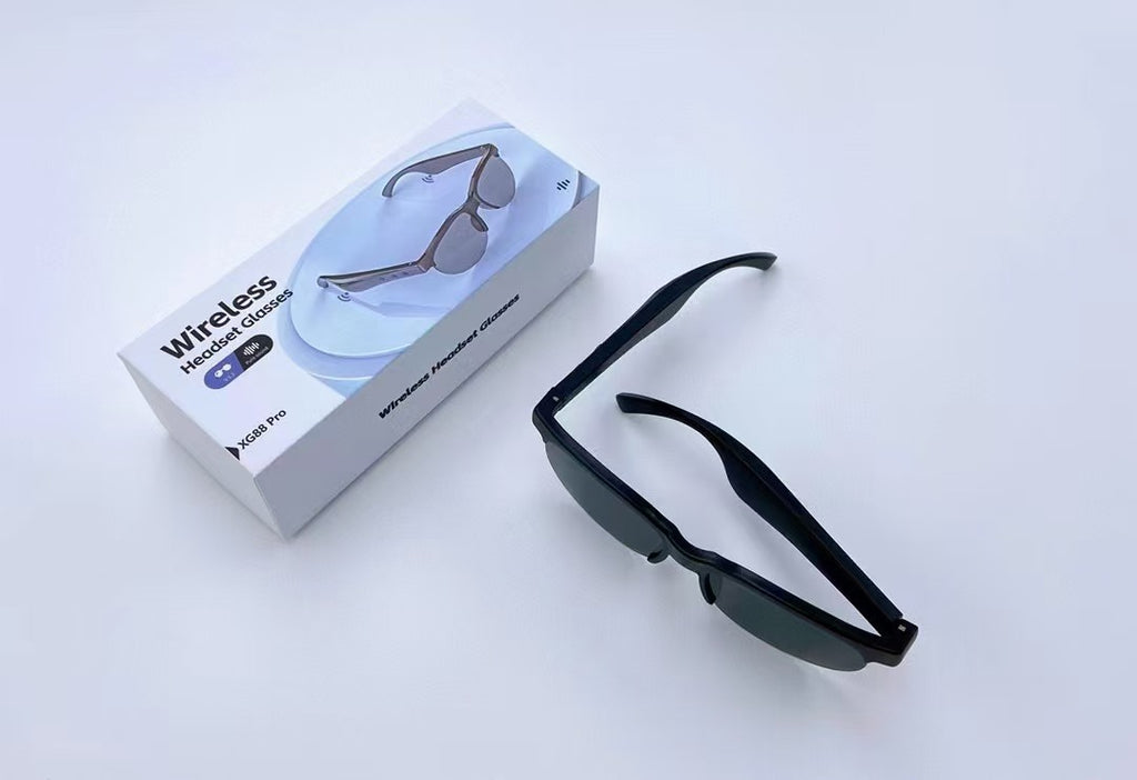 Cross Border XG88PRO Wireless Bluetooth Glasses Headset 5.3 Stereo OWS Bluetooth Headset Riding Sunglasses