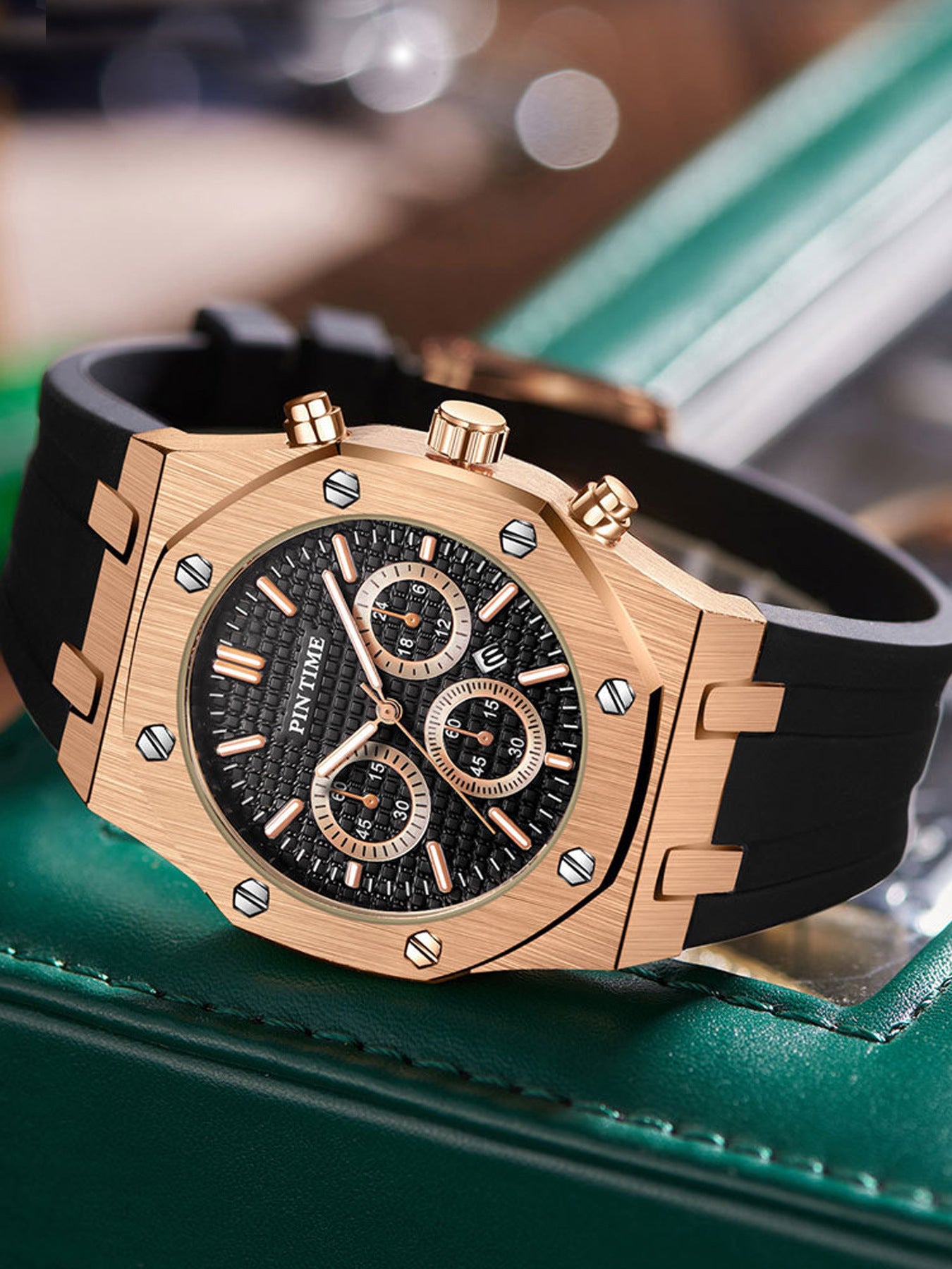 Men's Watches, Multi-Functional Sports Waterproof Men's Fashionable Casual Watches