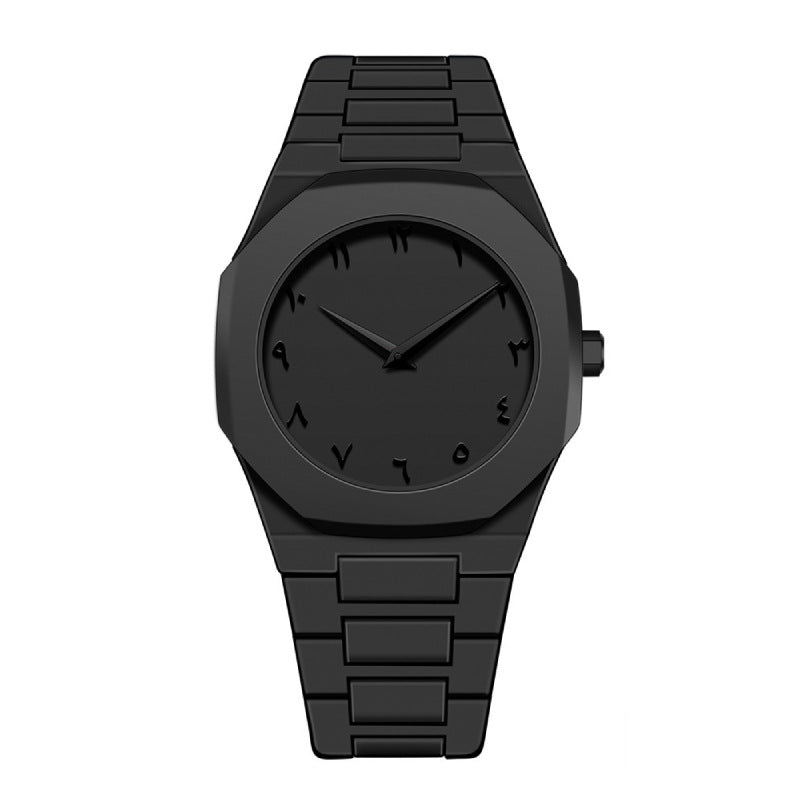 Hot Quartz Watch Casual Simple High Sense Neutral Waterproof Watch Southeast Asia Europe and America Flow