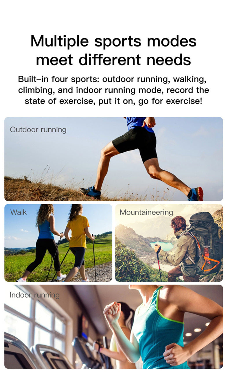 Cross-Border T500+Plus Smart Watch Bluetooth Call Sports Information Reminder Heart Rate Fitpro Factory Direct Sale