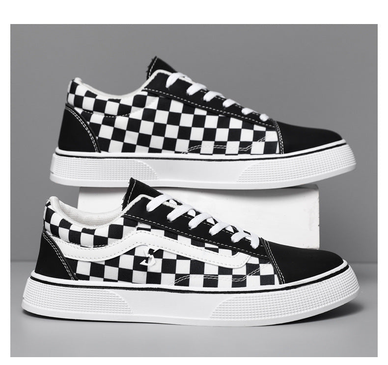 Spring and Autumn Shoes Men's Classic Low-Top Canvas Shoes Student Sneakers Men's Shoes Casual Shoes Korean Style Trendy Men's Shoes
