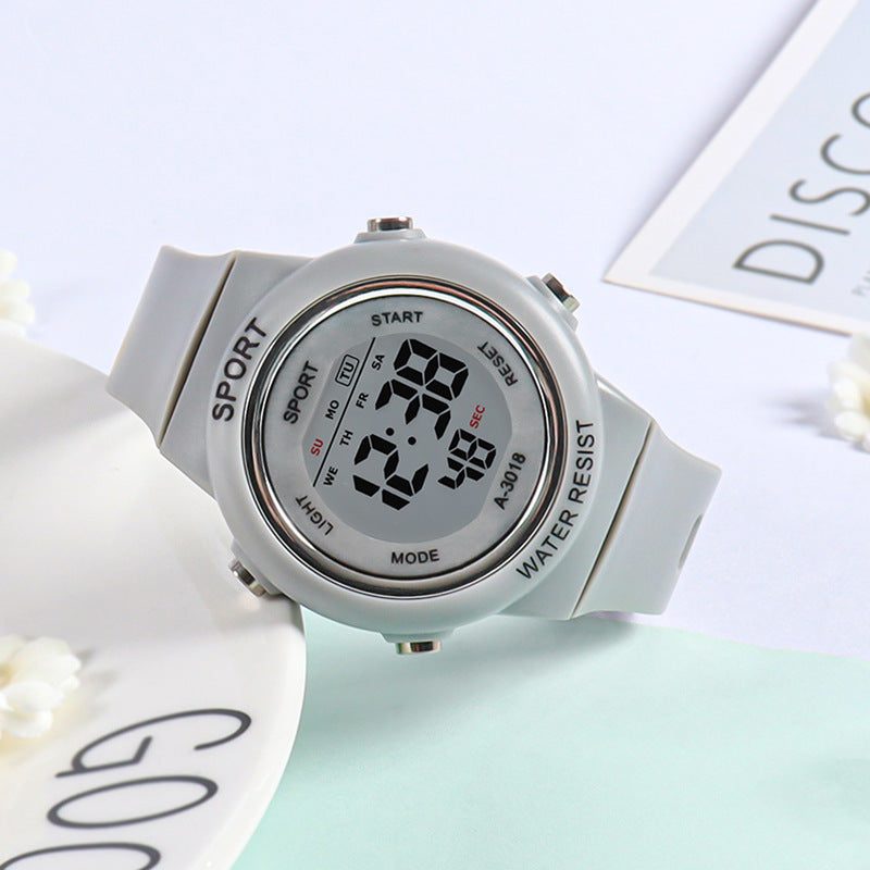 Teenager Junior High School Senior high school Student Watch Children Boys Girls Sports Multifunctional Waterproof Digital Electronic Watch