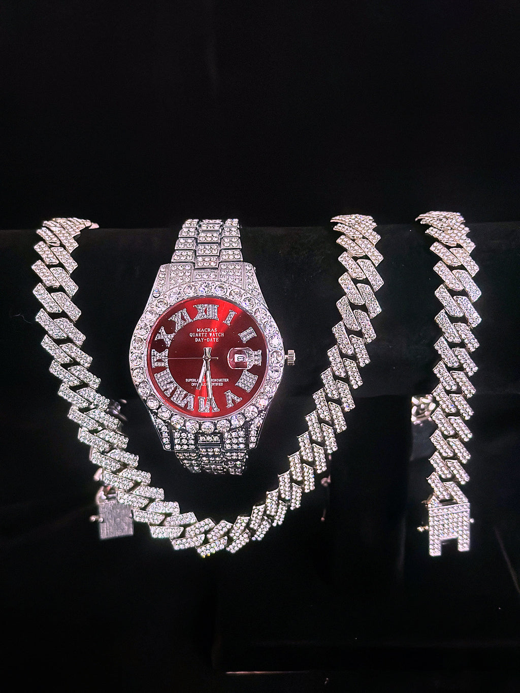 🔥🔥🔥🔥🔥Men's Watch Full Diamond Watch Men's Factory Price Direct Sale Complete Colors