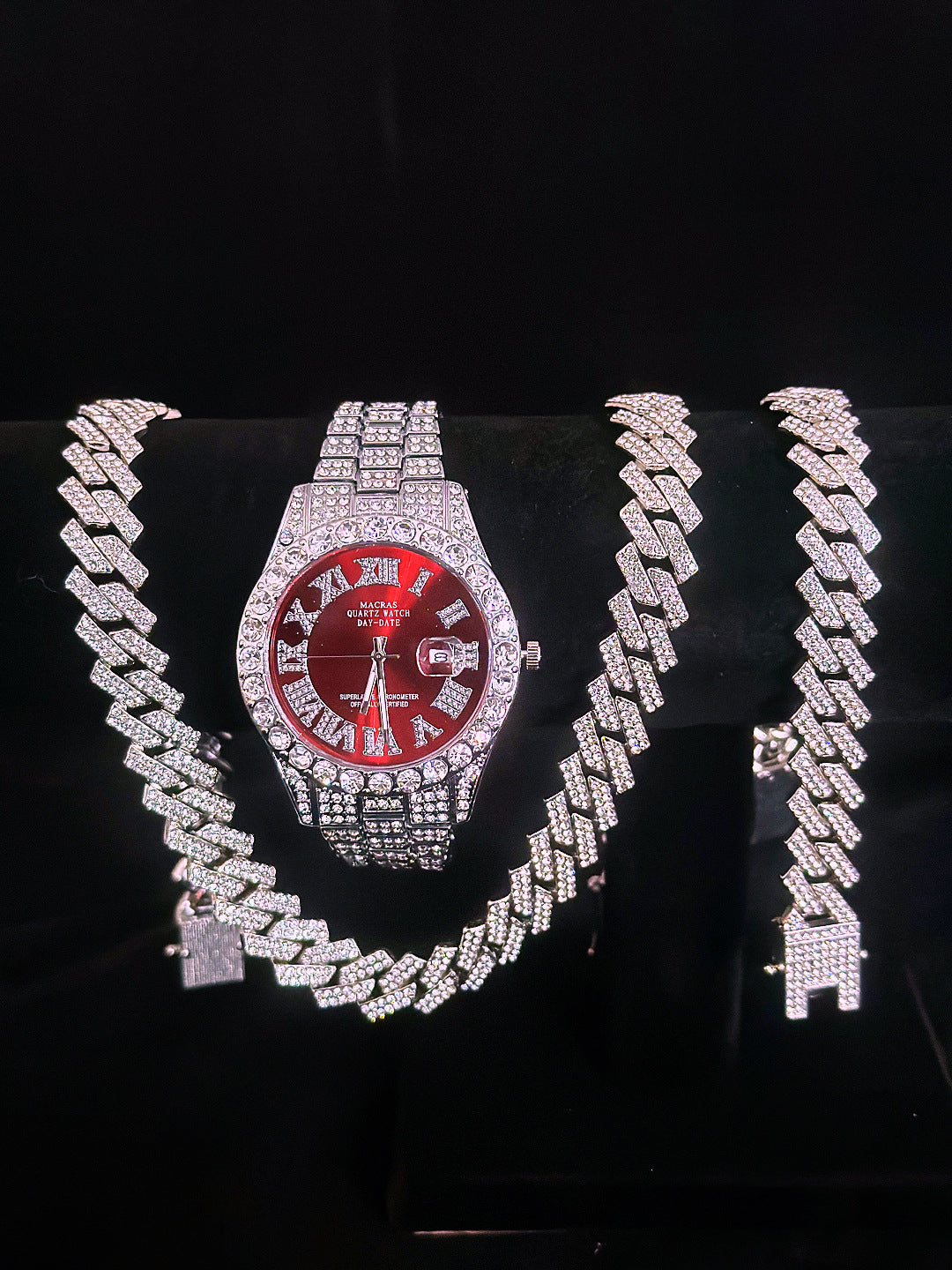 🔥🔥🔥🔥🔥Men's Watch Full Diamond Watch Men's Factory Price Direct Sale Complete Colors