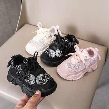Children's Light-Up Shoes 2026 Spring and Autumn New Model for Boys and Girls Led Glowing Shoes for Young Children Fashionable Soft-Soled Sneakers