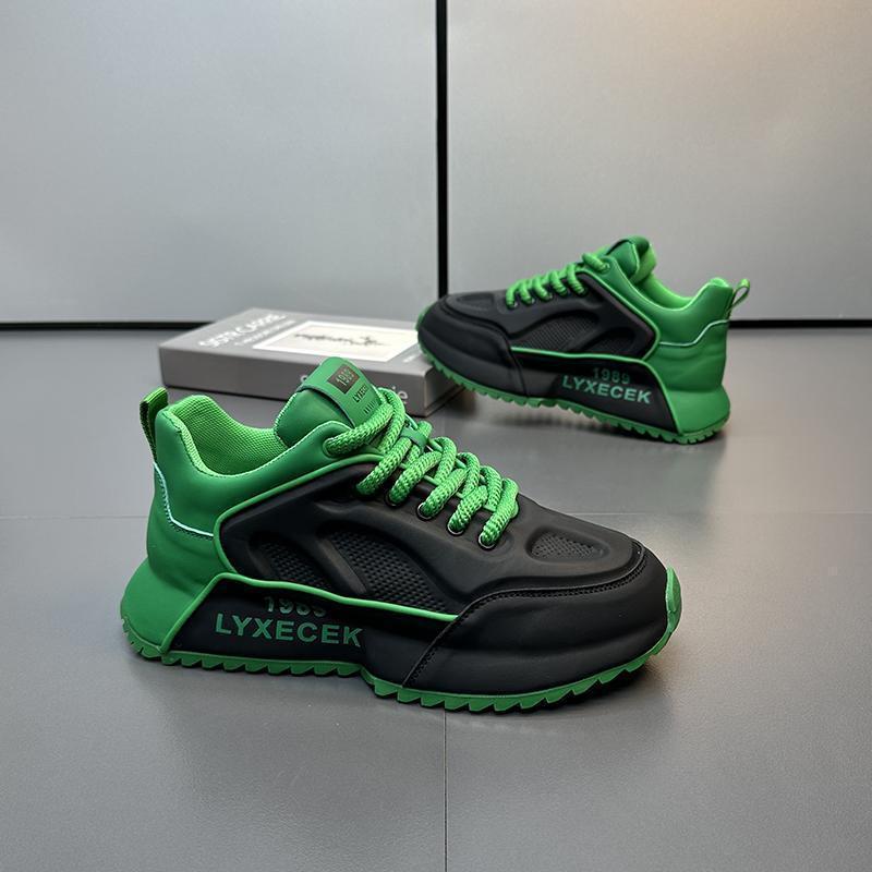 Spring and Autumn Men's Shoes 2025 New Increased Fashion Easiest for Match Student Sports Shoes Men's Casual Popular Dad Shoes Men