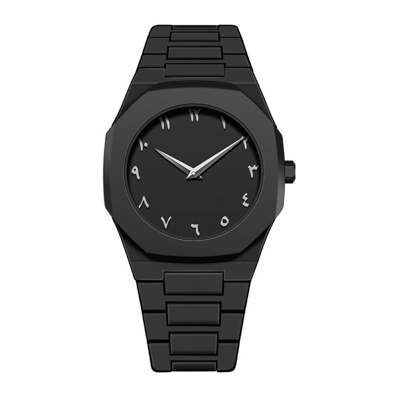 Hot Quartz Watch Casual Simple High Sense Neutral Waterproof Watch Southeast Asia Europe and America Flow