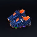 Spring and Autumn KidsShoes, Luminous Light Shoes,Baby Flash Shoes, Led Light-Up Sports Shoes, Mesh