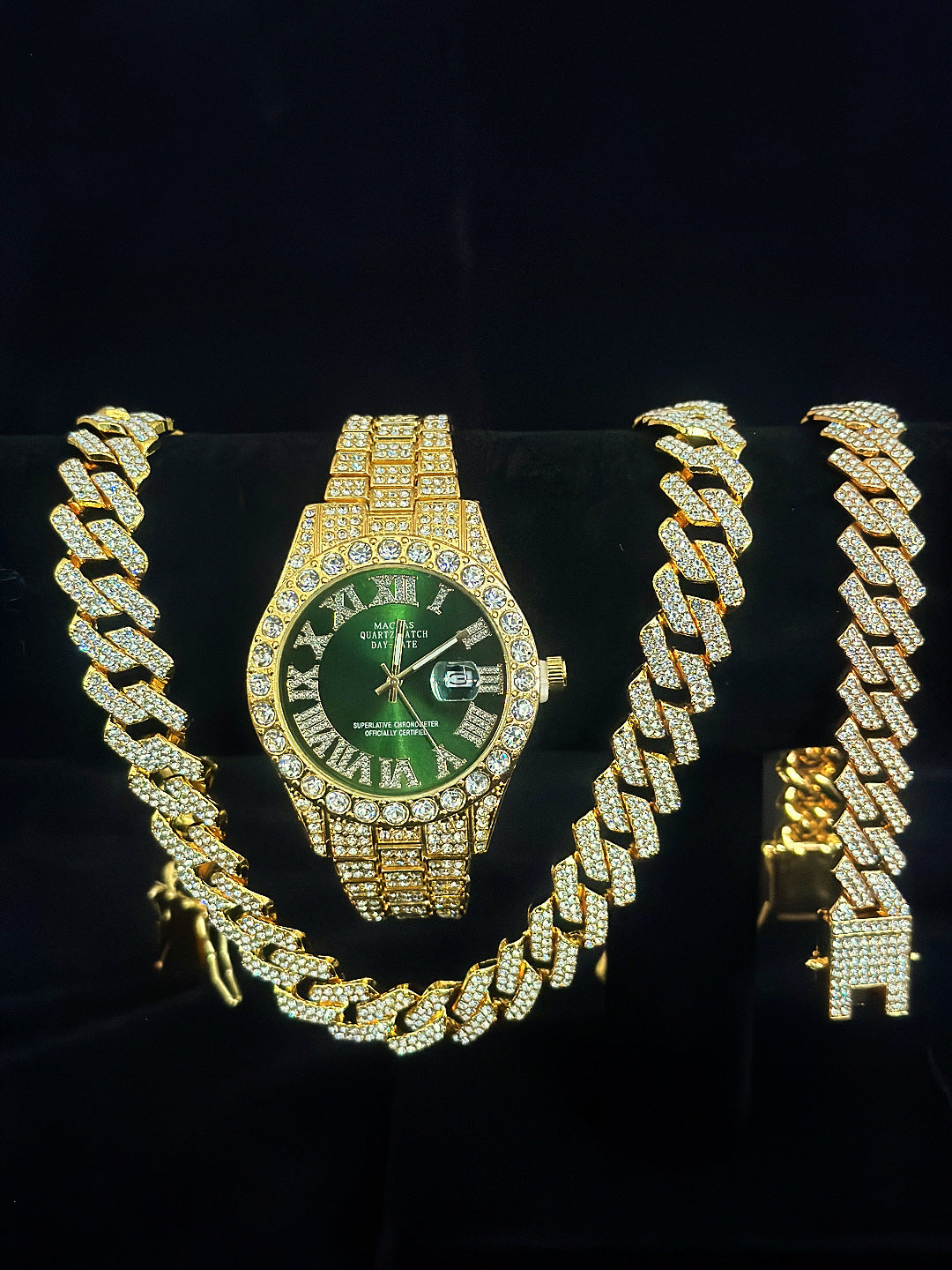 🔥🔥🔥🔥🔥Men's Watch Full Diamond Watch Men's Factory Price Direct Sale Complete Colors