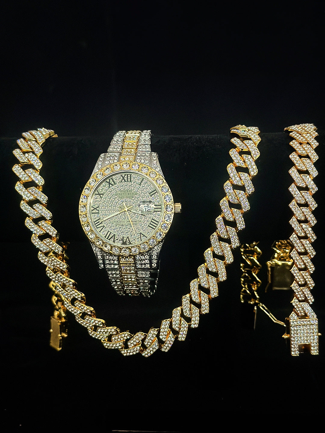 🔥🔥🔥🔥🔥Men's Watch Full Diamond Watch Men's Factory Price Direct Sale Complete Colors