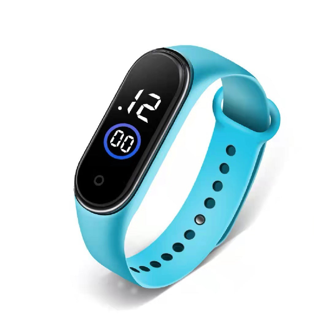 New Led Digital Watch Bracelet M4 Waterproof Fashion Digital Sports Model Kidsren's Student Led Digital Watch Manufacturer