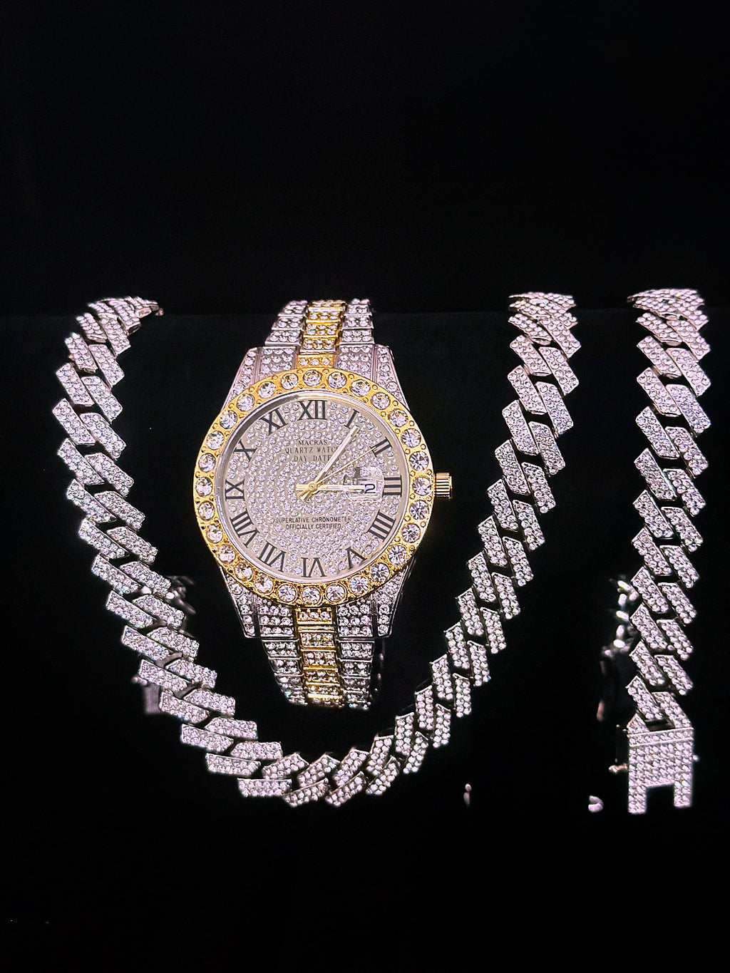 🔥🔥🔥🔥🔥Men's Watch Full Diamond Watch Men's Factory Price Direct Sale Complete Colors