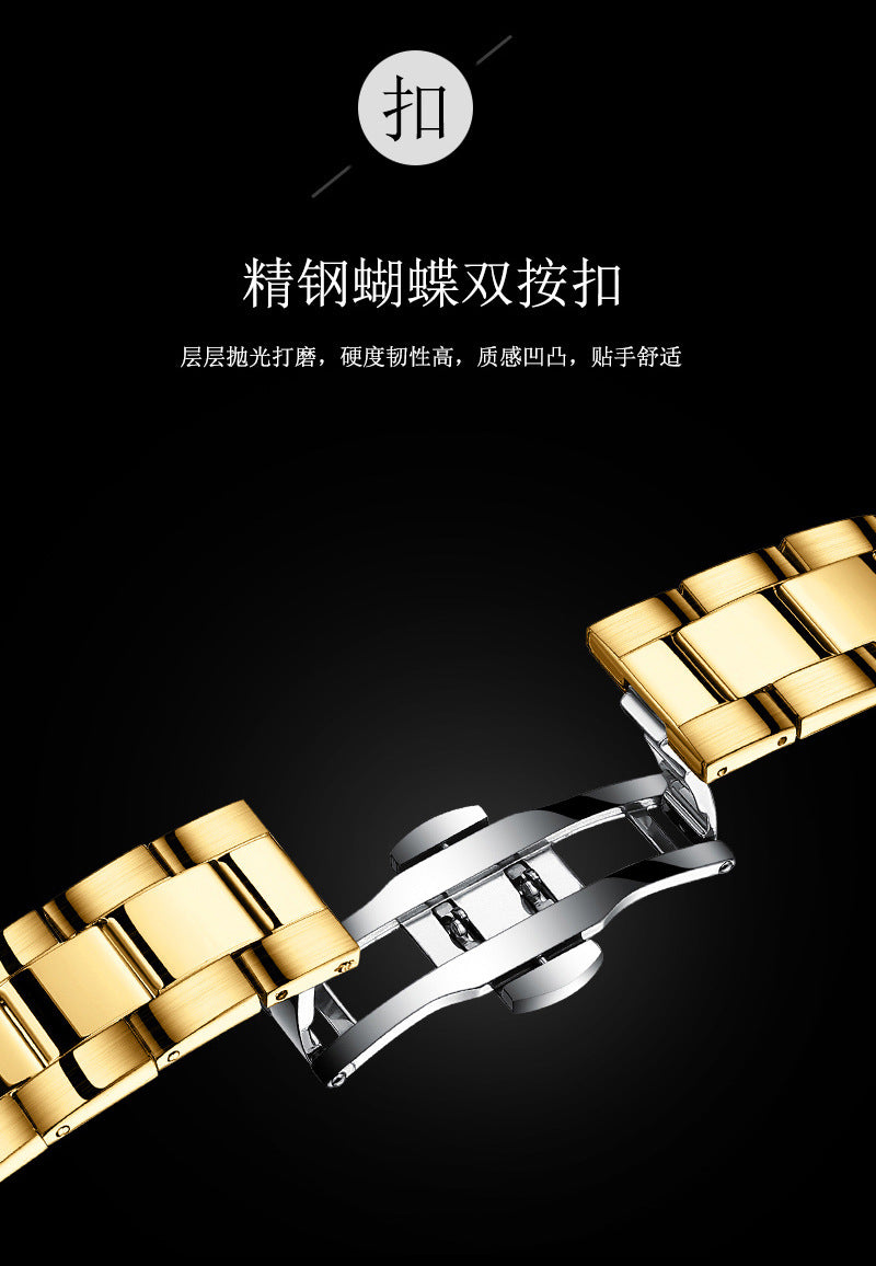 New Product Rainbow Di Same Style Watch Men's Three-Eye Six-Pin Multi-Functional Business Quartz Watch