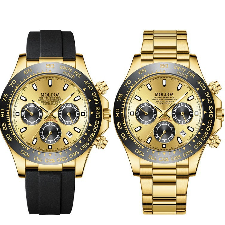 🔥🔥🔥🔥Daytona Men's Watch, Fully Automatic Watch, Luminous, Waterproof, Multi-Function Chronograph Watch, Men's Quartz Watch