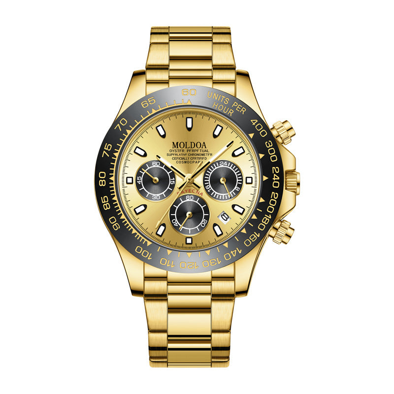🔥🔥🔥🔥Daytona Men's Watch, Fully Automatic Watch, Luminous, Waterproof, Multi-Function Chronograph Watch, Men's Quartz Watch