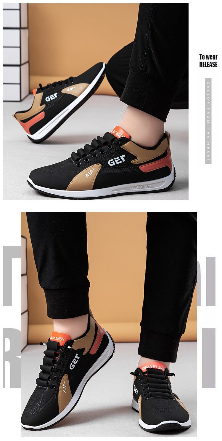 New Fashion Men's Shoes Trendy Sneakers Running Lightweight Casual Men's Casual Shoes Trendy Versatile Men's Shoes