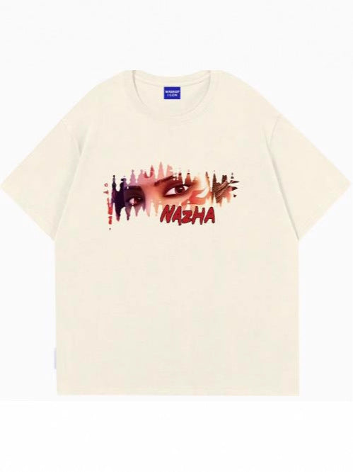 2025 Trendy Brand Short-Sleeved T-Shirt Men's Summer New Loose Round Neck Clothes Sports Half-Sleeved Men's Trendyy Tops Men's t