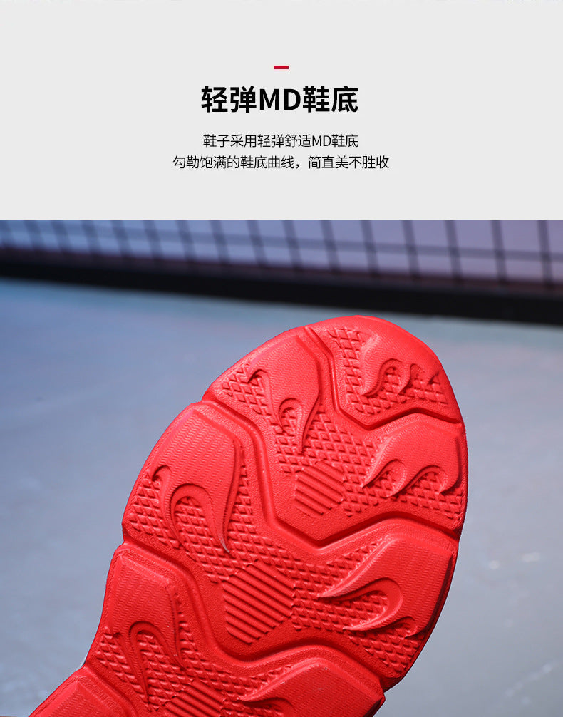 Boys' Shoes Anti-Slip Mid-Leat Running Shoes Leather with Lights Spider-Man Children's Sports Shoes Autumn Lightweight