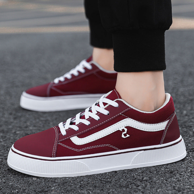 Spring and Autumn Shoes Men's Classic Low-Top Canvas Shoes Student Sneakers Men's Shoes Casual Shoes Korean Style Trendy Men's Shoes