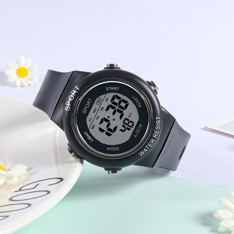 Teenager Junior High School Senior high school Student Watch Children Boys Girls Sports Multifunctional Waterproof Digital Electronic Watch