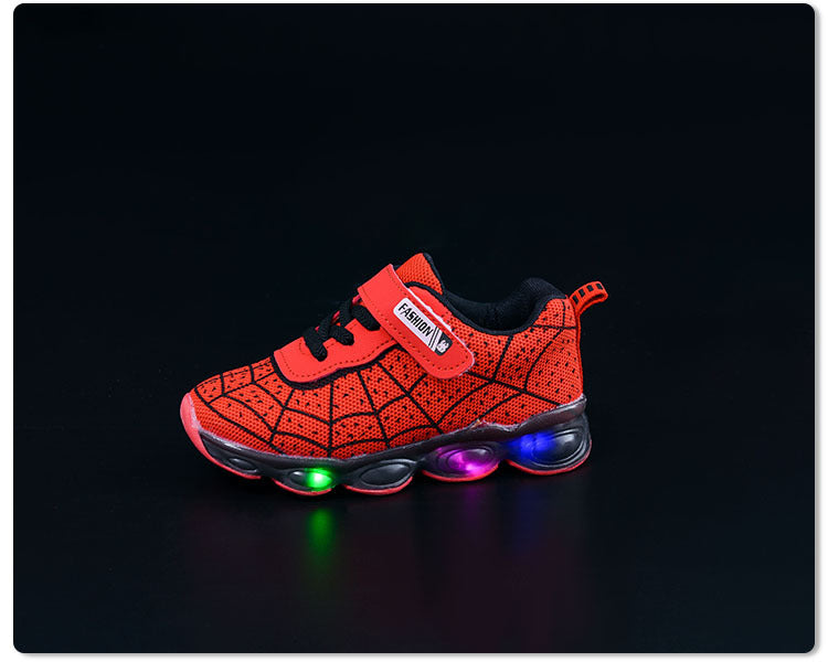 Spring and Autumn KidsShoes, Luminous Light Shoes,Baby Flash Shoes, Led Light-Up Sports Shoes, Mesh